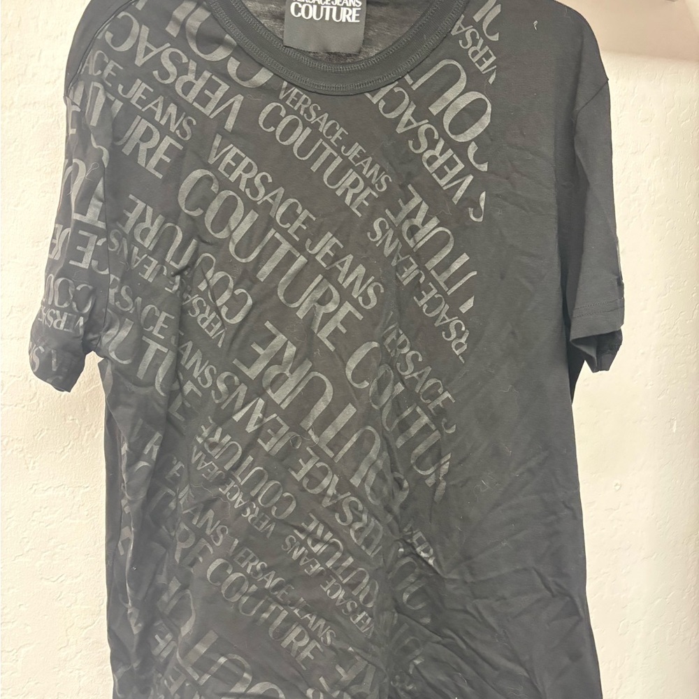 Versace Jeans Collection Black T-Shirt for Men